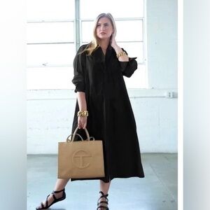 Baacal shirt dress black size 3
